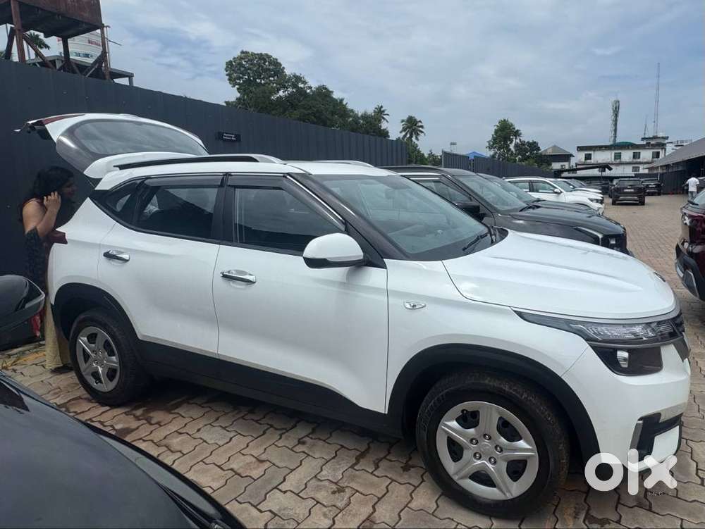 Kia Seltos Hte 1.5l Diesel 2020 White (with Lcd Infotainment System)