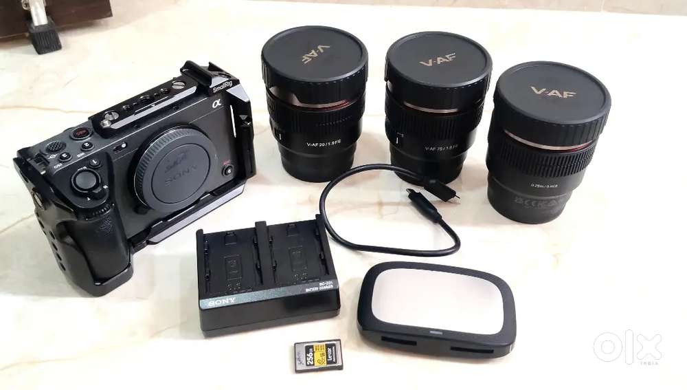 Sony fx3a full kit sale
