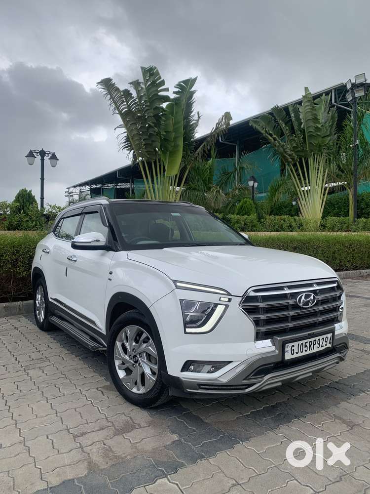 Hyundai Creta Sx Plus 1.6 Dual Tone Vtvt, 2021, Diesel