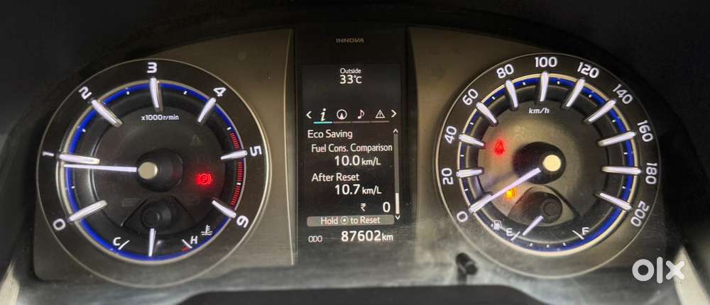 Toyota Innova Crysta 2.4 Z 7 Str, 2017, Diesel