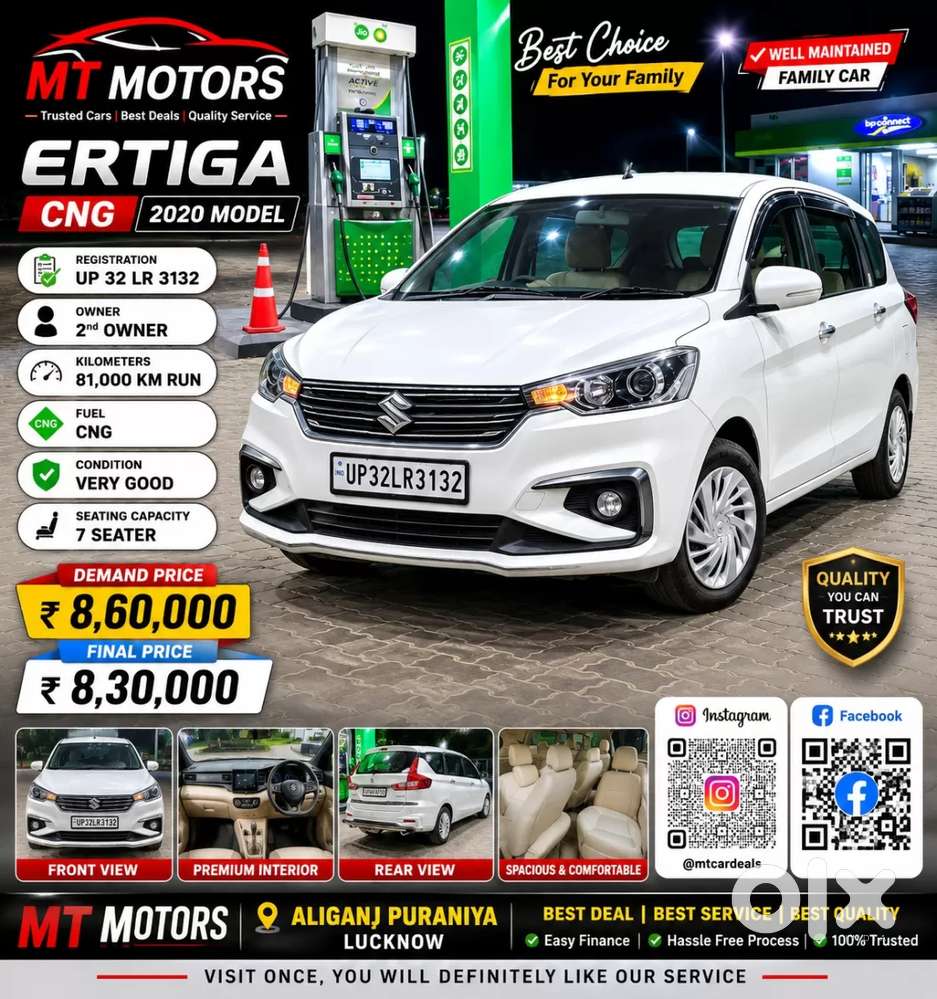 Maruti Suzuki Ertiga 1.5 Vxi, 2020, Petrol