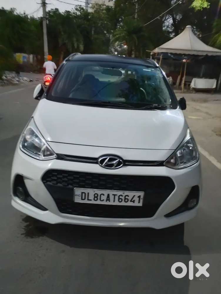 I10 Grand Automatc 2018 Model Sportz Only 28000 Driven Cmpny Record