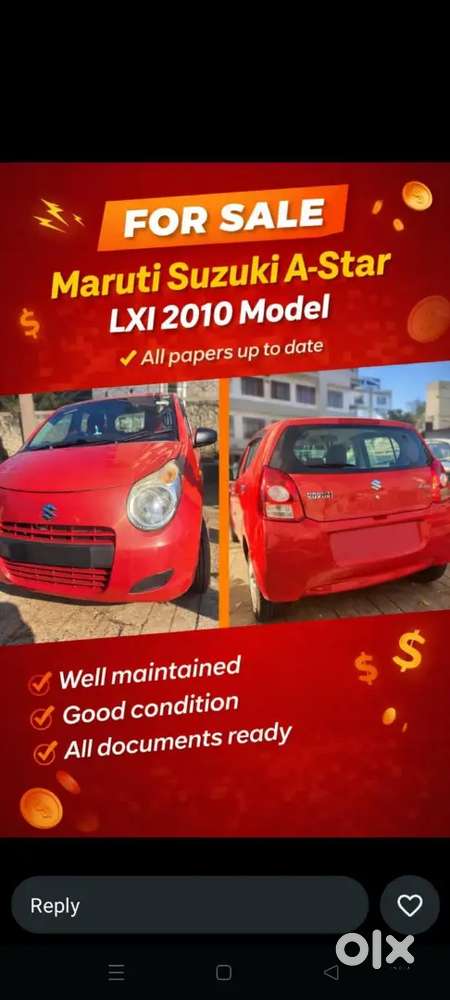 Maruti Suzuki A-star 2010 Petrol 90000 Km Driven