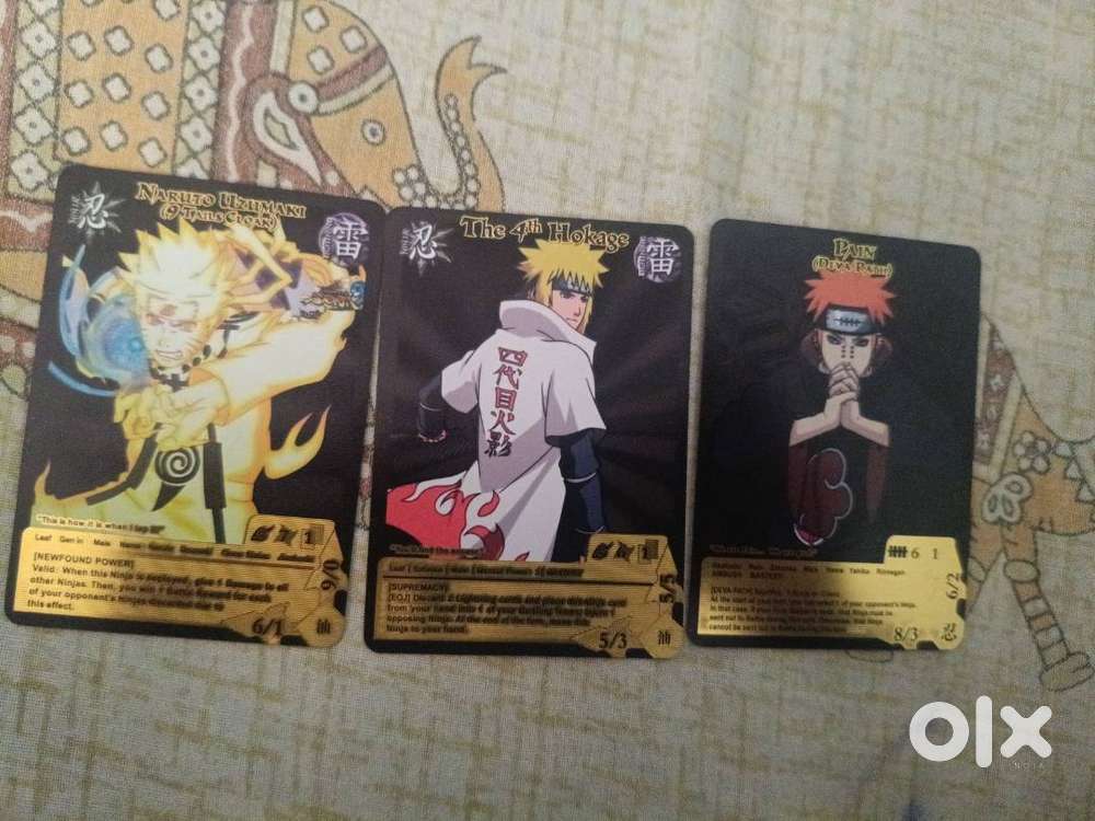 Naruto uzumaki, pain , minato namikaze card - Other Hobbies in