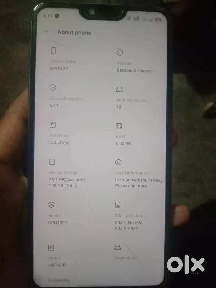Oppo f7 6/128
