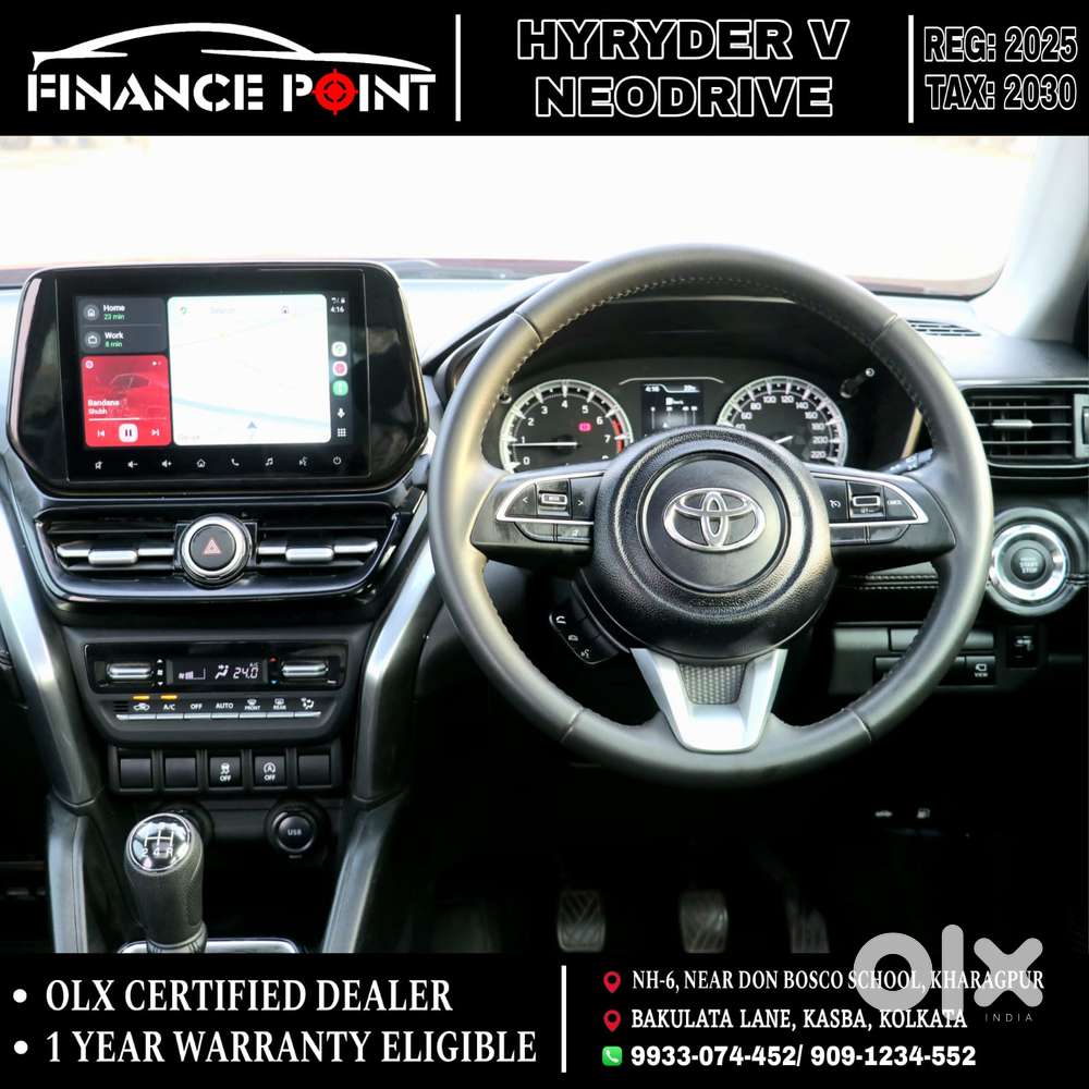 Toyota Urban Cruiser Hyryder 1.5 V Neo Drive, 2025, Petrol