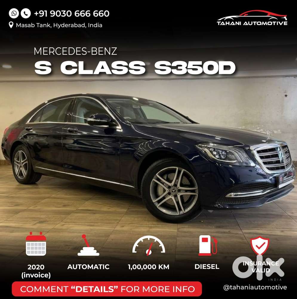 Mercedes-benz S-class S 350 D, 2019, Diesel
