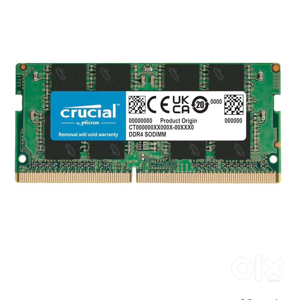 Crucial 8gb ram 2 sticks 3200mhz ddr4