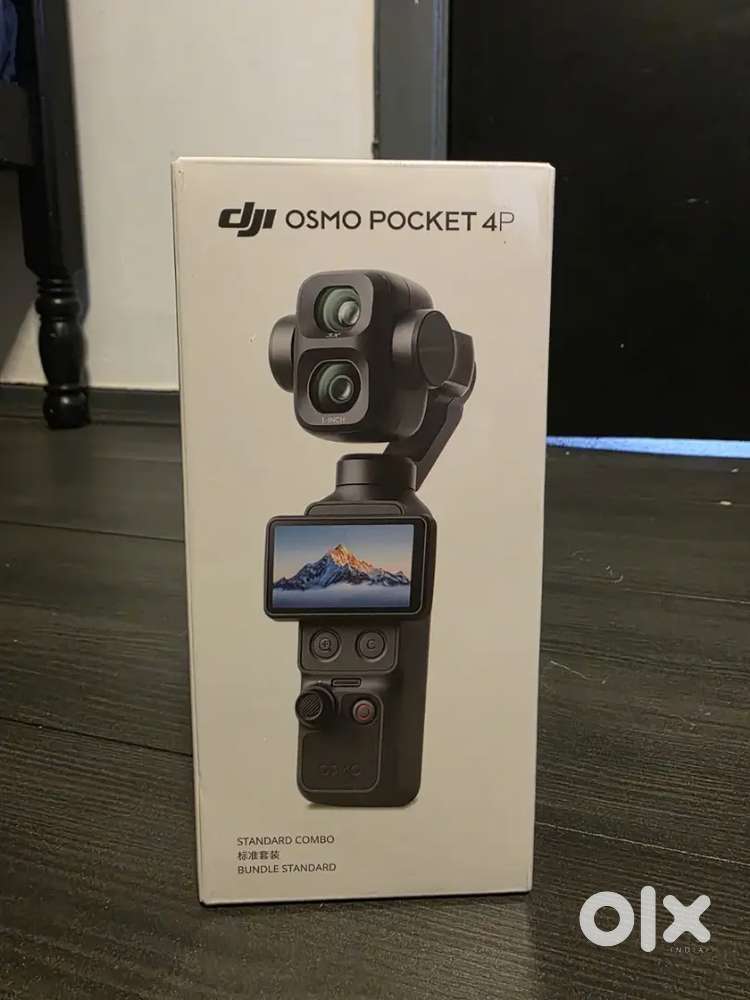 DJI OSMO POCKET 4P STANDARD COMBO inused