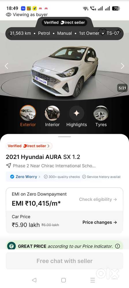 Second Highest Model Sx