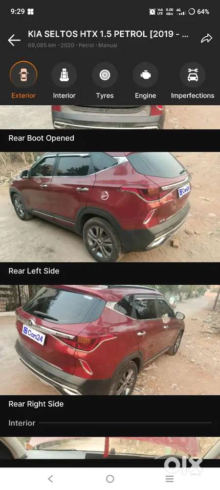 Kia Seltos 2020 Petrol 69085 Km Driven