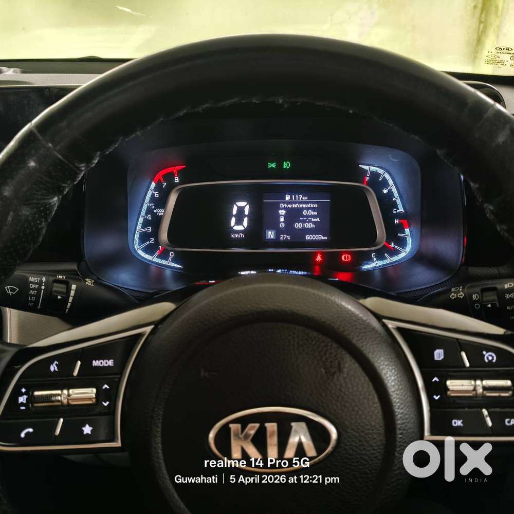 2021 Kia Sonet 1.0 Htx Imt (turbo Petrol) - Intense Red