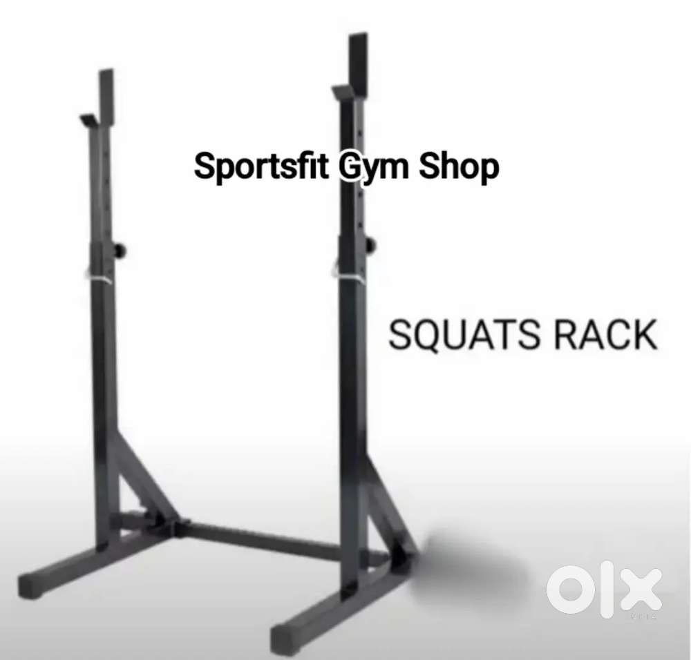 Squat Rack Price 3500 Adjustable Height Sportsfit Gym In Delhi