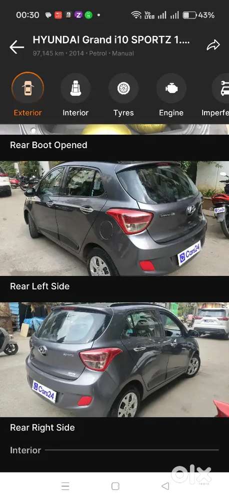 Grand I10 Sportz 1.2 Bsiv