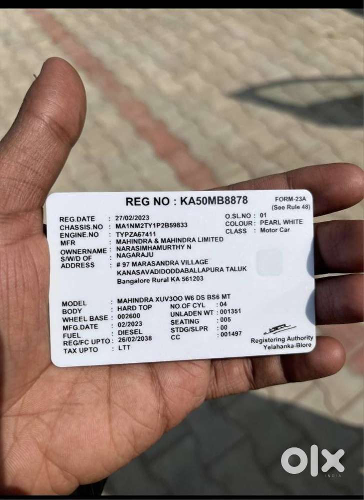 Mahindra Xuv300 W6 Diesel, 2023, Diesel