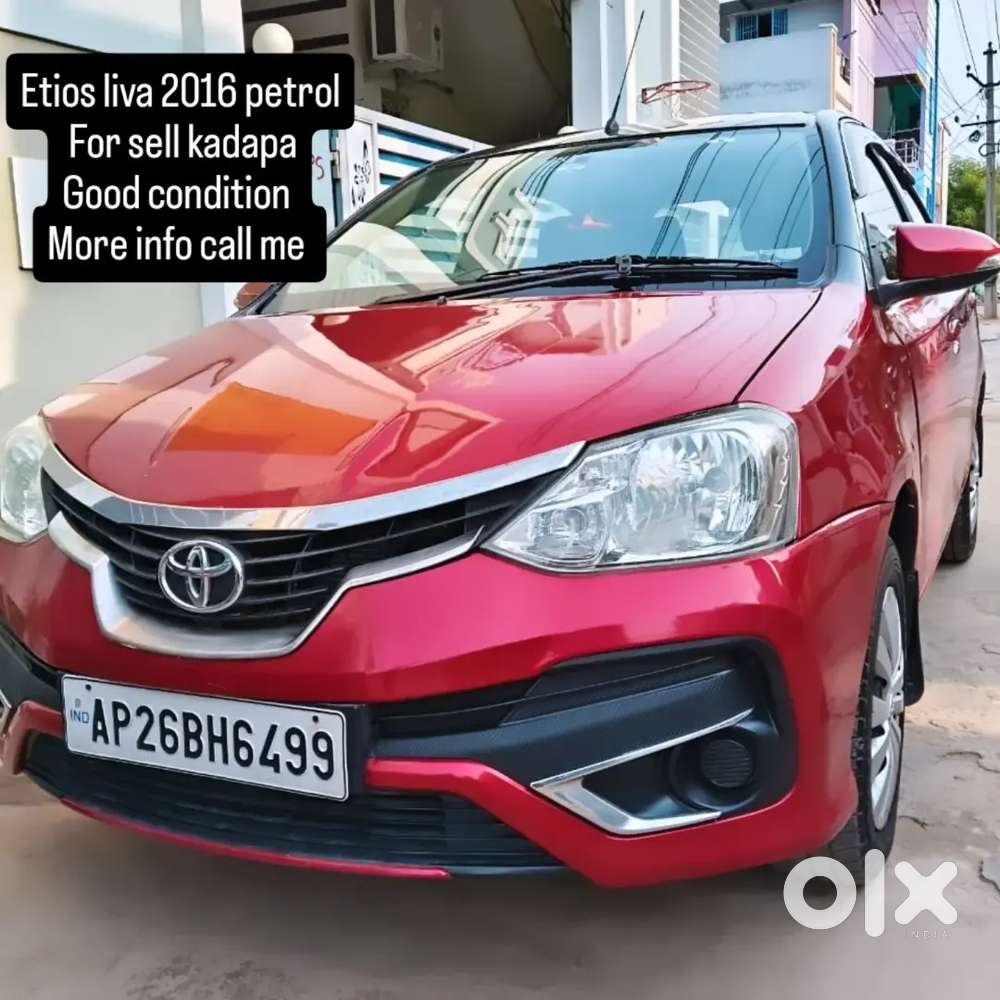 Toyota Etios 2016 Petrol Well Maintained