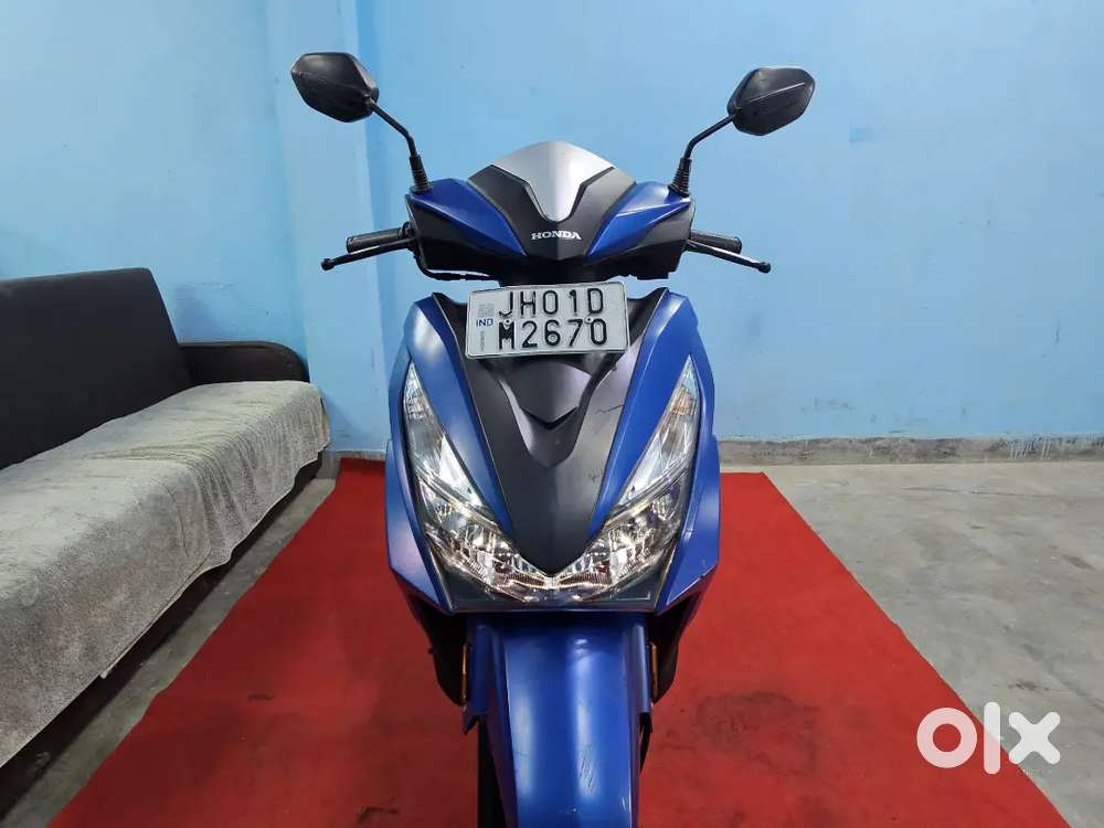 Bike Honda Grazia Scooty Blue Colour 2019 Honda Grazia 125 Drum