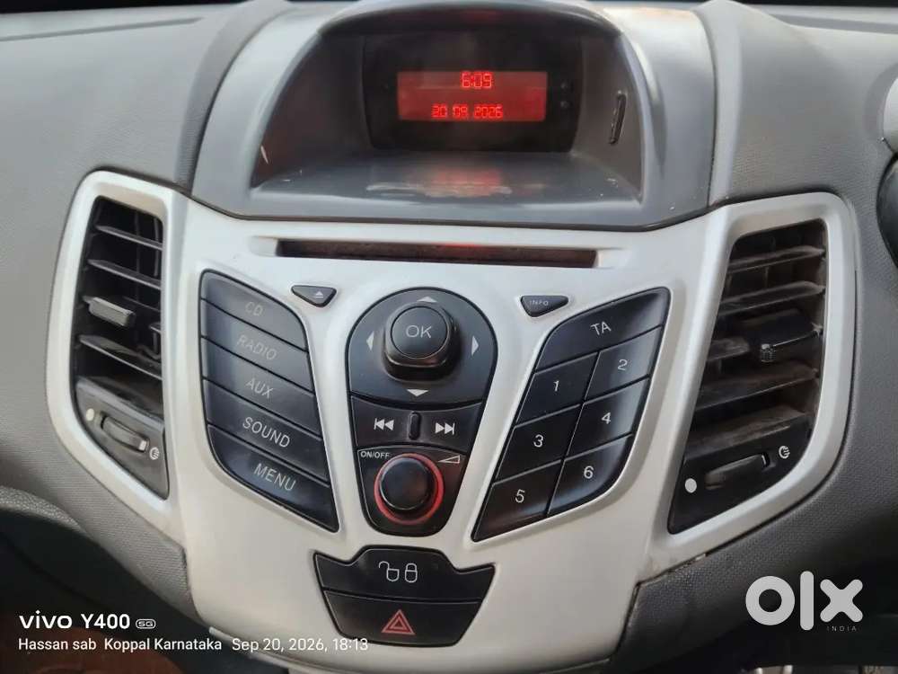 Ford Fiesta 2011 Diesel 2 Air Bag Excellent Condition Engine