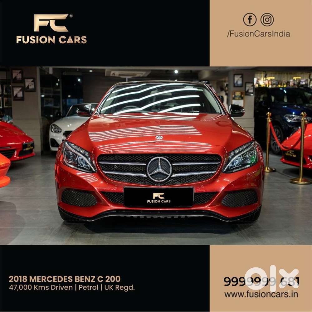 Mercedes-benz C-class C 200, 2018, Petrol