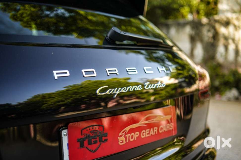 Porsche Cayenne Turbo, 2015, Petrol