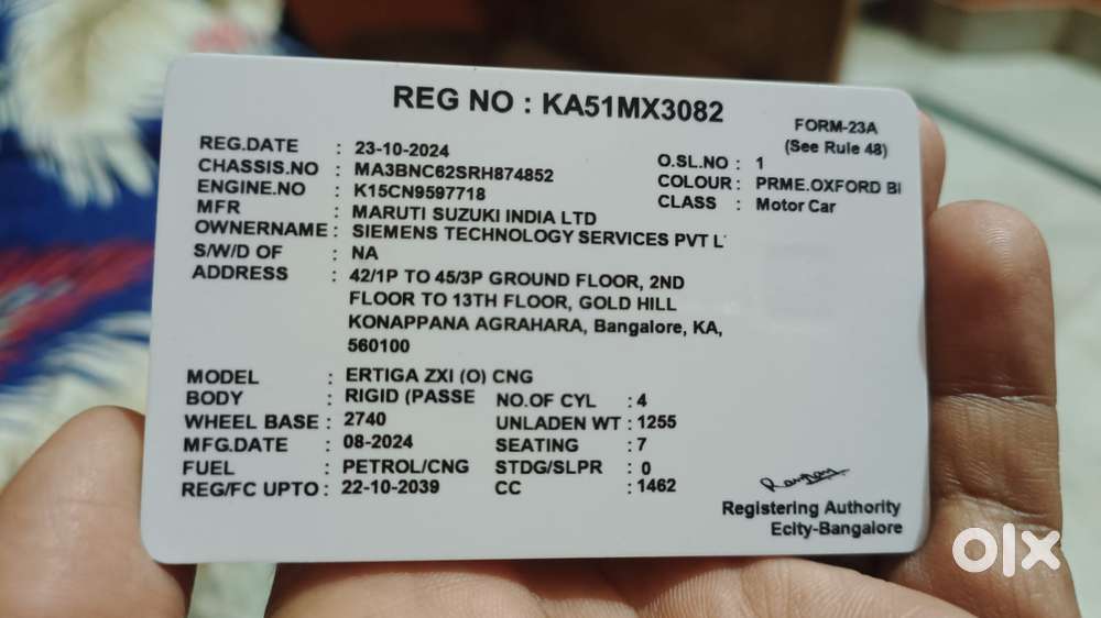 Maruti Suzuki Ertiga Zxi Plus Petrol, 2024, Cng & Hybrids