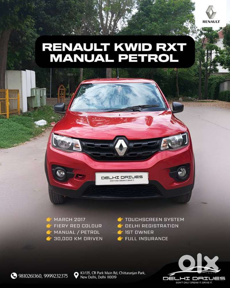 Renault Kwid 1.0 Rxt Edition, 2017, Petrol