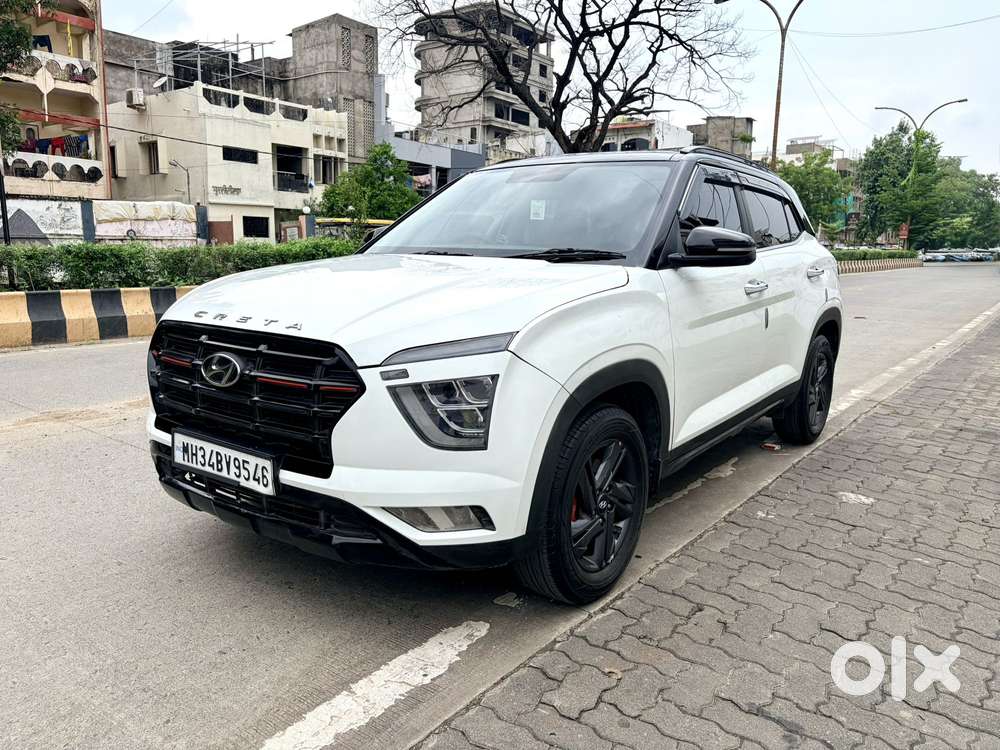 Hyundai Creta 1.5 S Plus Knight Diesel Dual Tone, 2022, Diesel