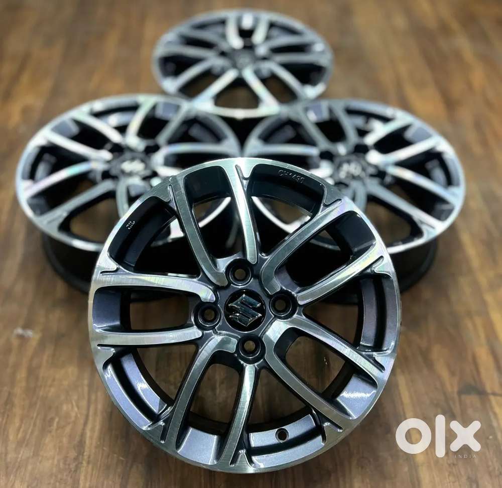 15inch Swift ZXI+ Dual Tone OEM Alloy Wheels set of 4 - Spare