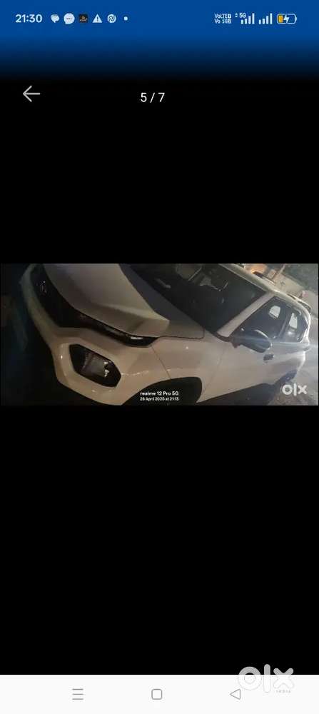 Polar White Color With Good Well Condition Car.
