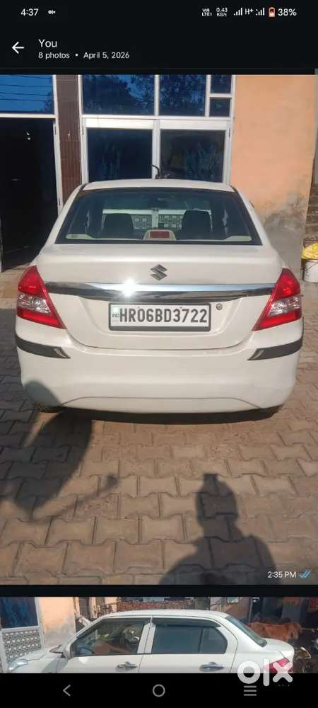 Maruti Dzire 1.2 Vxi 2018my Nmbr Is 9o5o..and 385534
