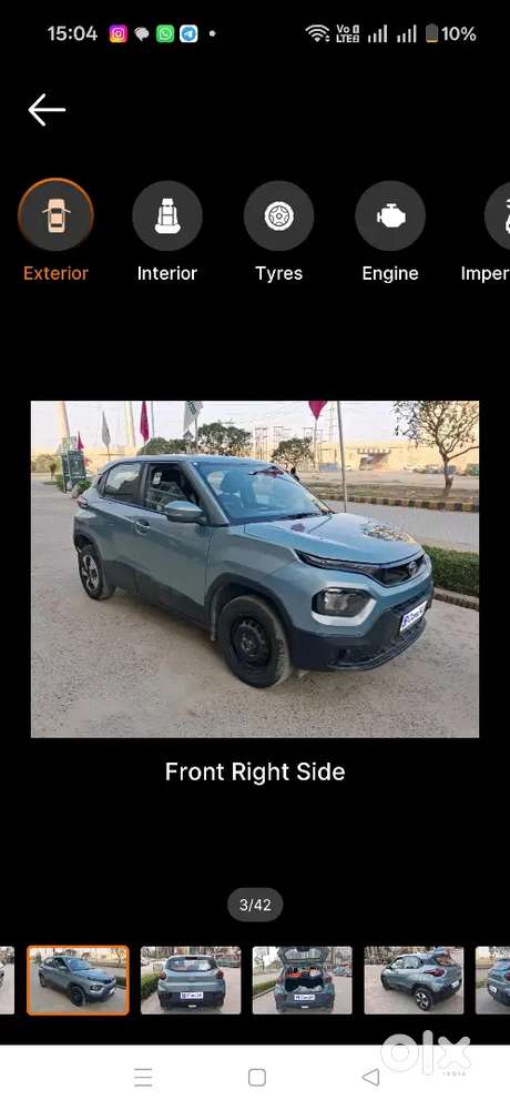 Tata Punch Adventure Model Dec 2021 Well Condition