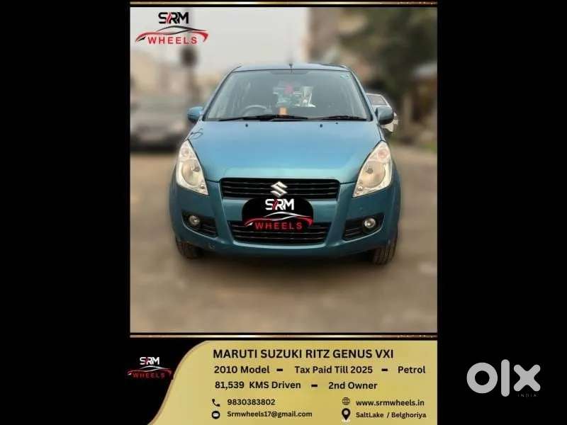 Maruti Suzuki Ritz Genus Vxi, 2010, Petrol