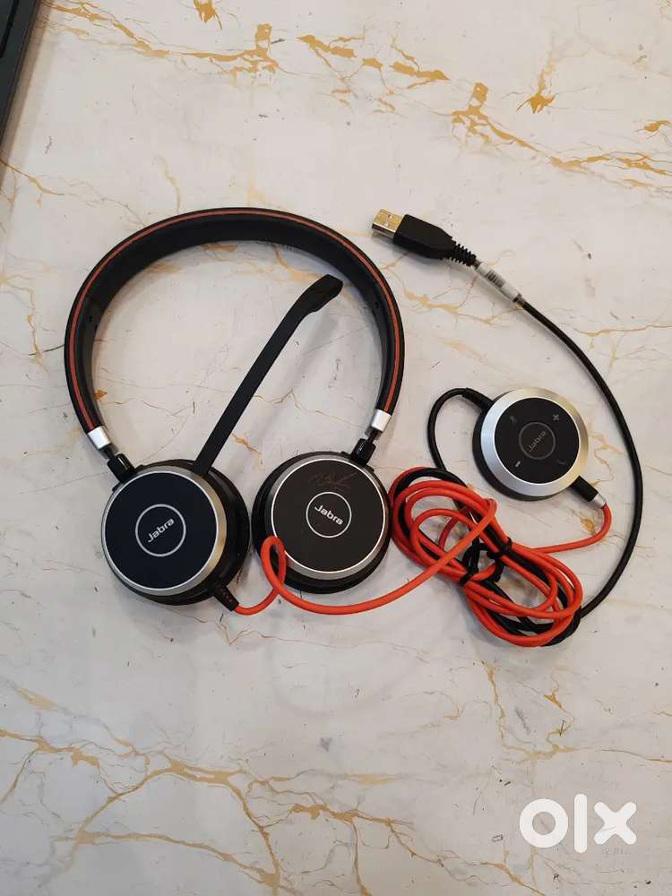 Jabra Evolve 40 MS Stereo Wired Headset with Noise Cancelling Micropho