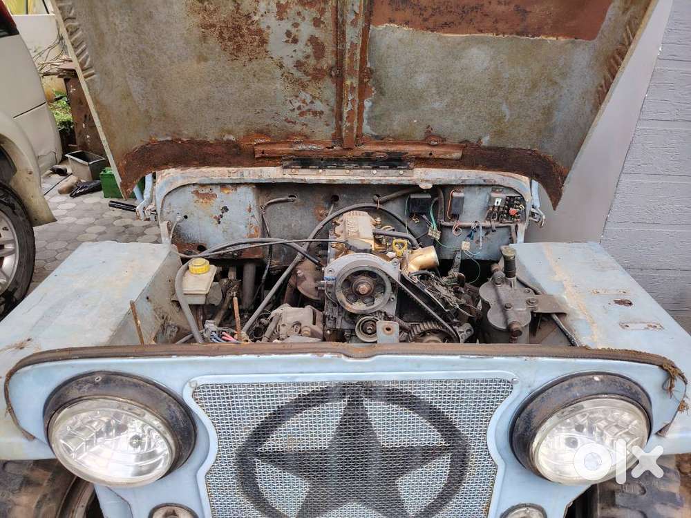 Antique Willys Cj2a (1948), Original Body, Low Bonnet, Collector Piece