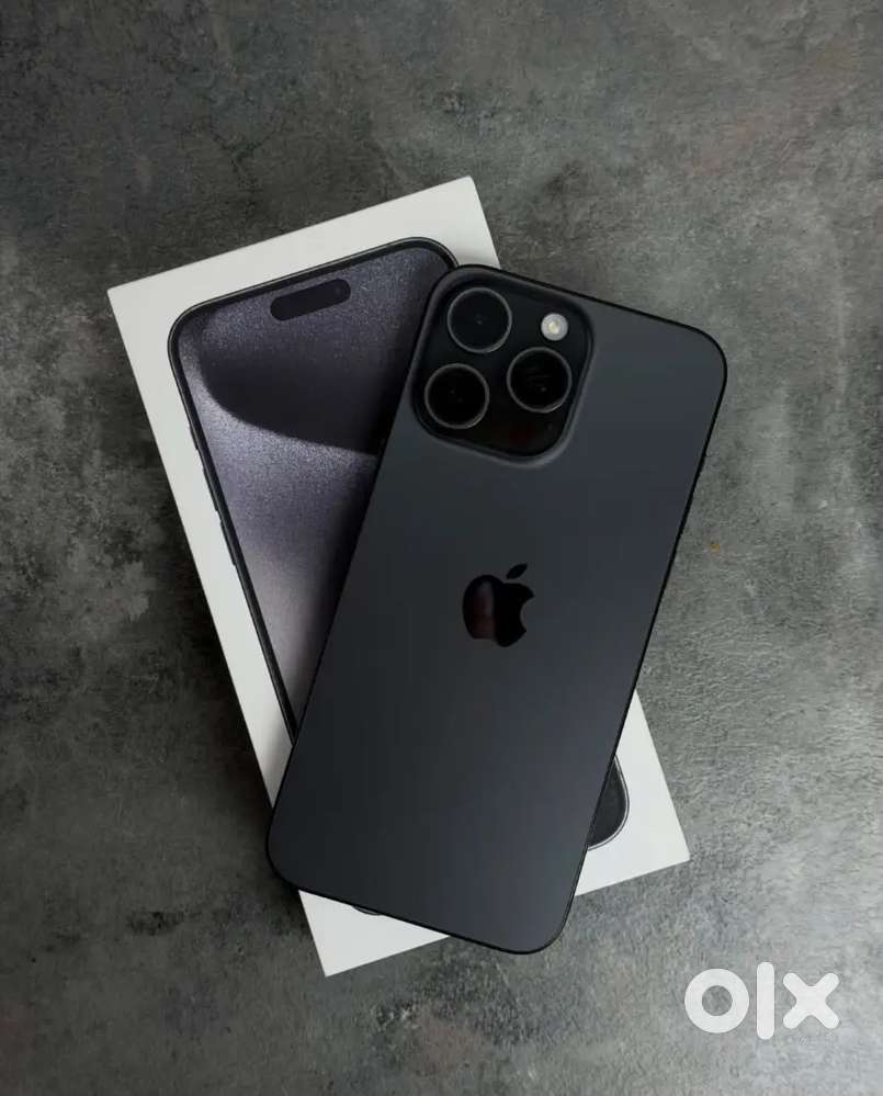 IPhone 15pro black colour 512gb box & bill also call me now...