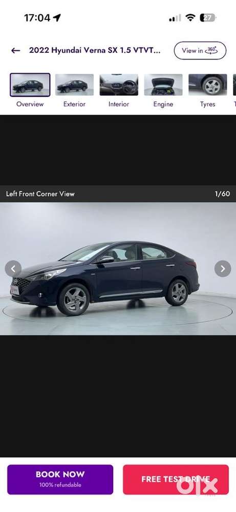 Hyundai Verna 2021 Petrol Well Maintained