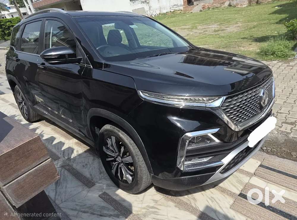 Mg Hector 2020 Black Diesel Well Maintained