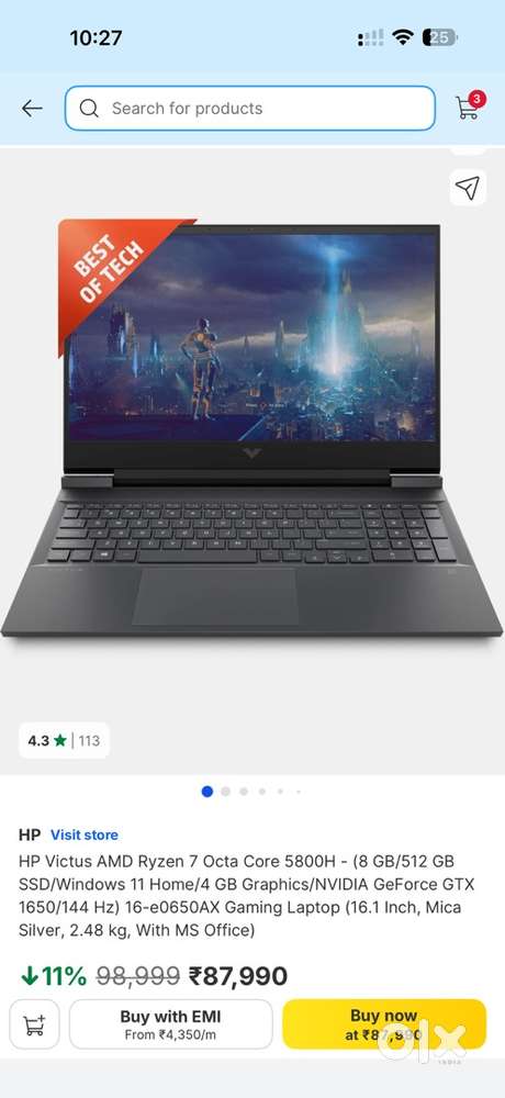 HP victus Used