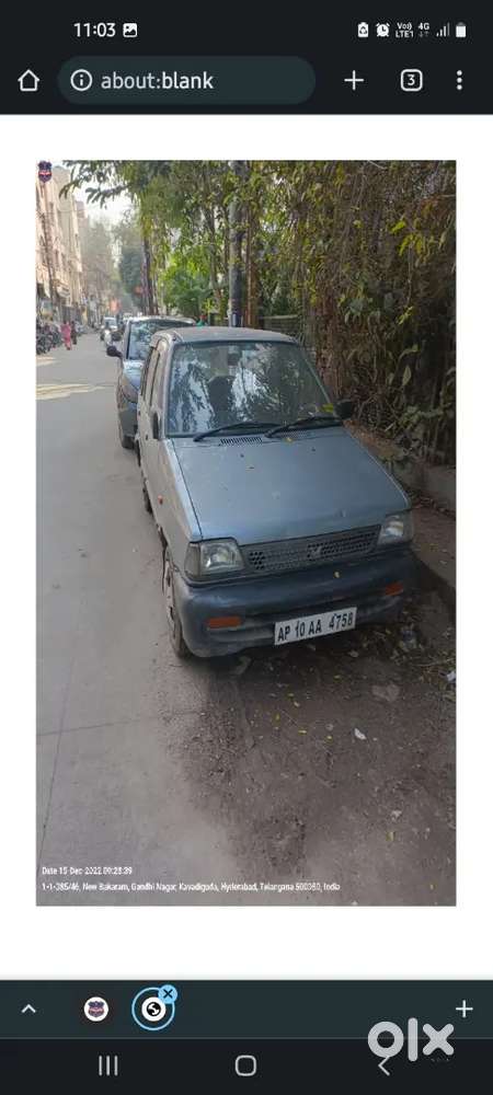 Maruti Suzuki 800 2003 Petrol 70000 Km Driven