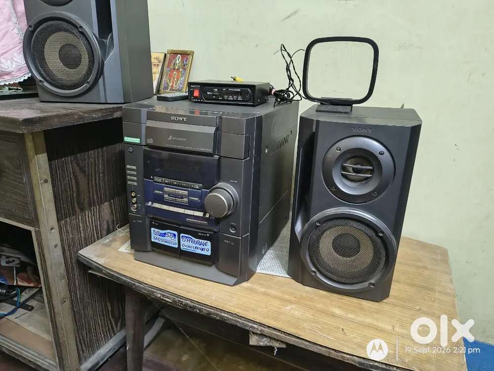 I want to sell all my old running condition speakers and music system