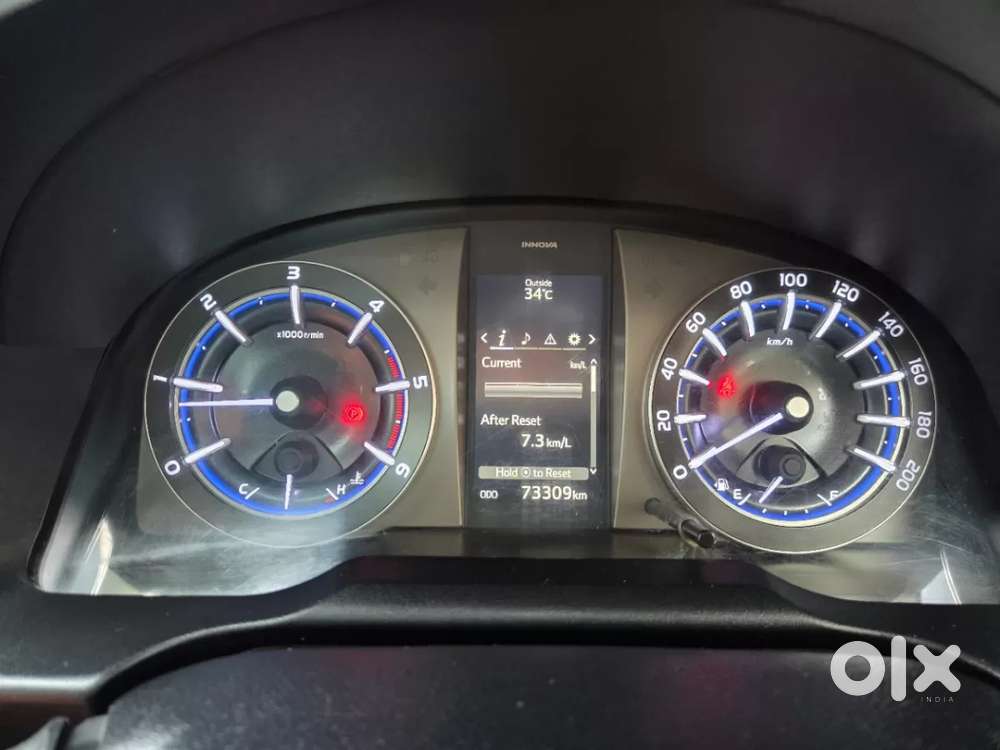 Toyota Innova Crysta [2020-ongoing] 2.4 Vx 7 Str, 2022, Diesel