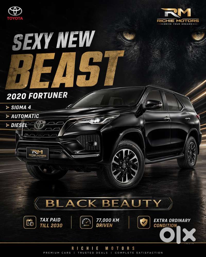 Toyota Fortuner 2.8 4x4 At Trd Limited Edition, 2020, Diesel