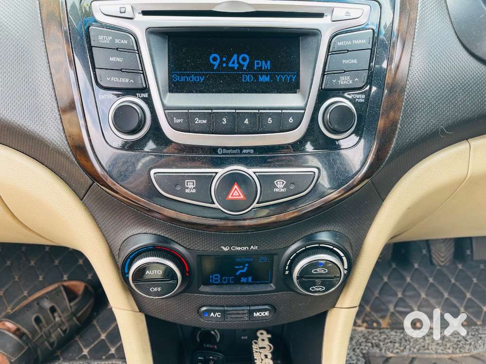 2015 Hyundai Verna 1.6 Crdi Diesel Single Owner, Ka 09