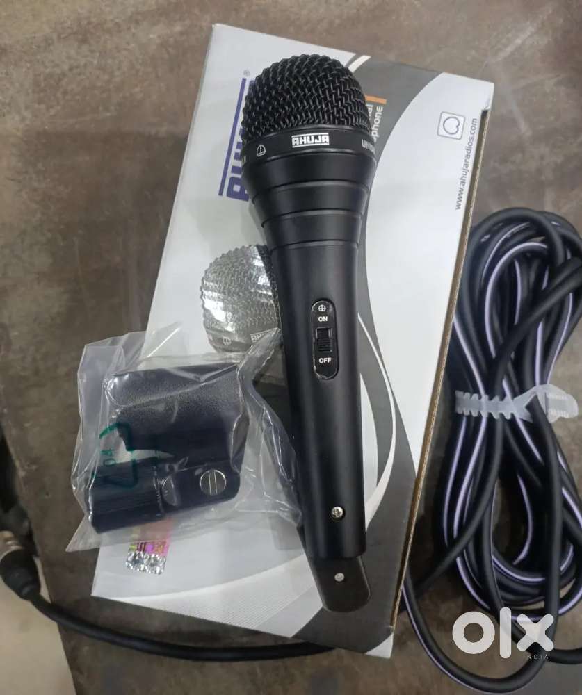 AHUJA mixer 2speaker 2stand 1mic full set for sale