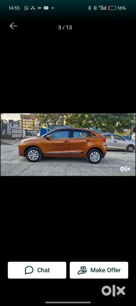 Maruti Suzuki Baleno 2017 Petrol 60000 Km Driven