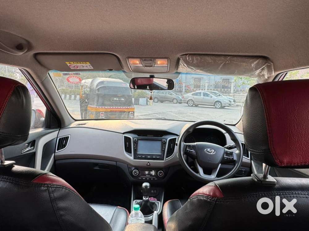 Hyundai Creta 2017 Petrol Well Maintained Red Passion Colour