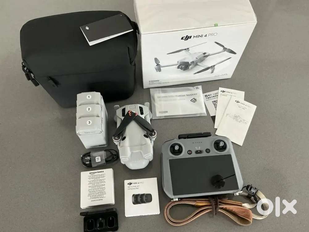 DJI Mini 4 Pro Fly More Combo Drone - RC 2 Controller