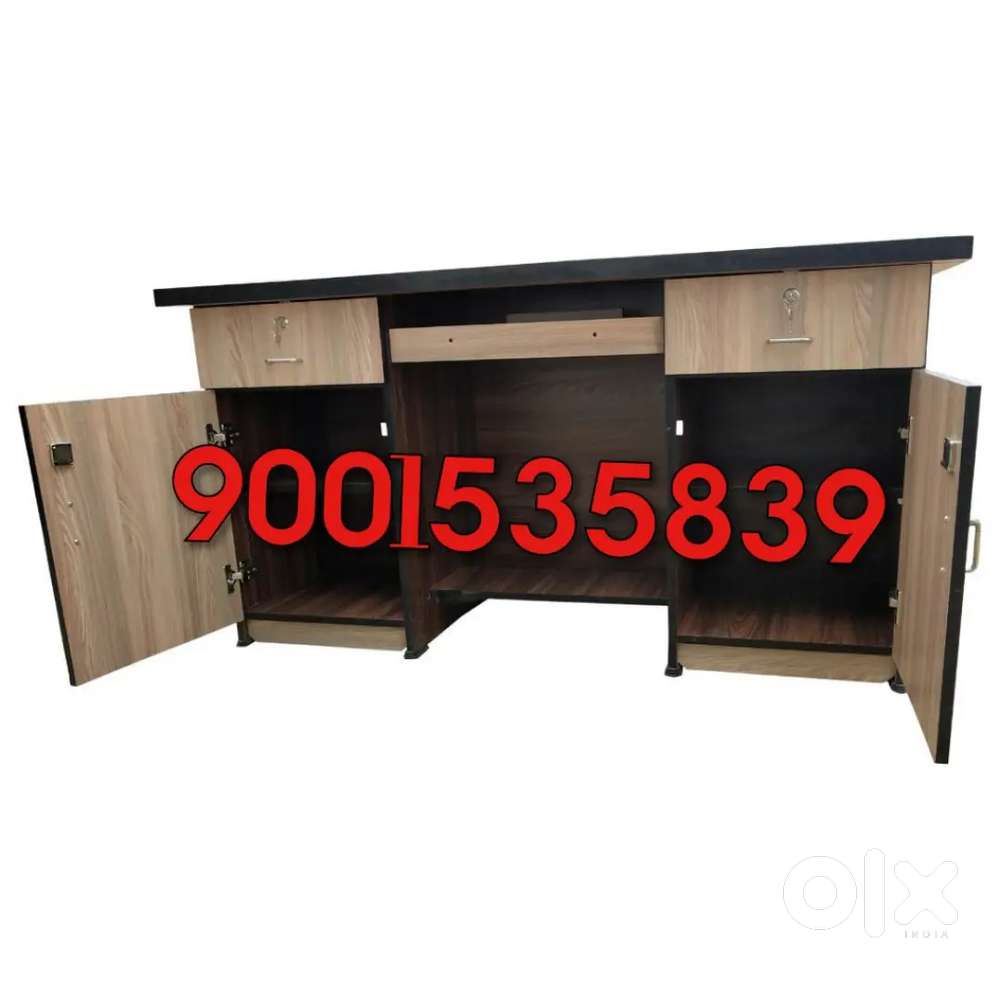 Wood Wooden office table office furniture reception table new brand