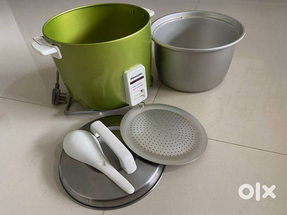 Panasonic SR-WA22H (E) Automatic Rice Cooker, Apple Green, 2.2 Liters ...