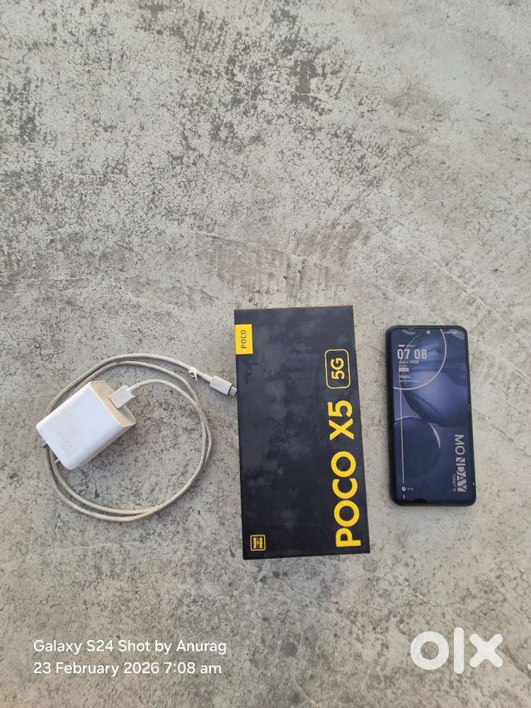 POCO X5 5G. 8/256 Jaguar Black - Mobile Phones in Makhdum Chak